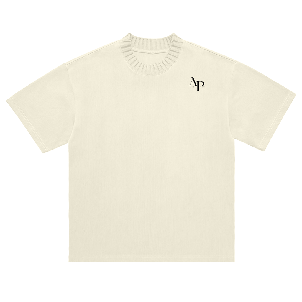 Heavyweight Knitted Round Neck T-Shirt
