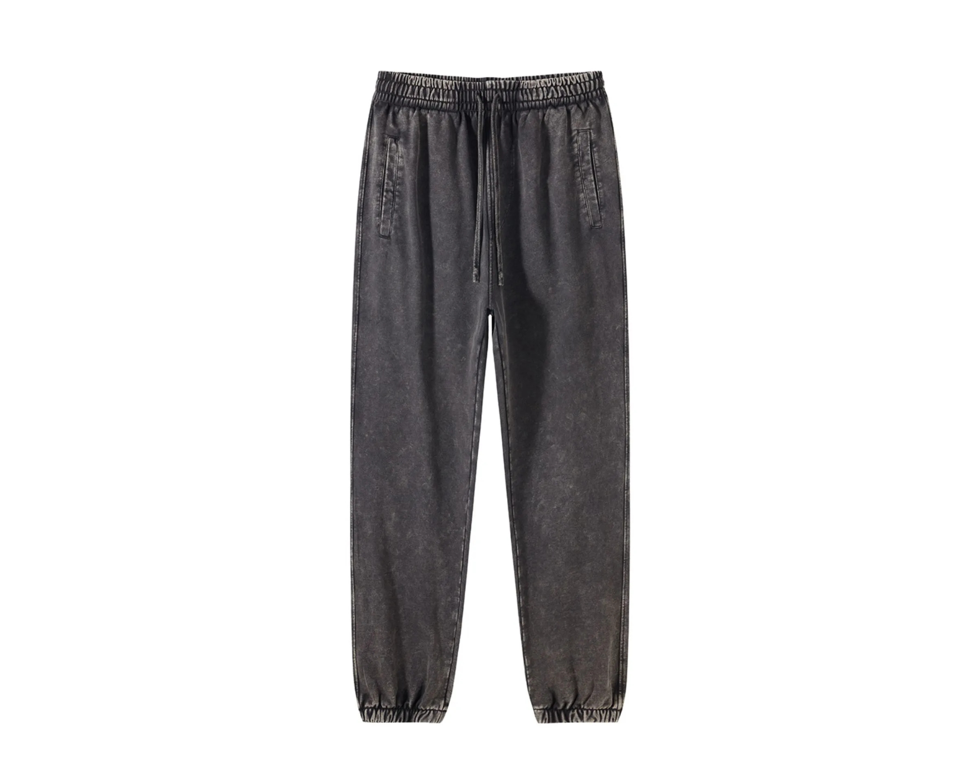 Loose Fit Drawstring Casual Pants