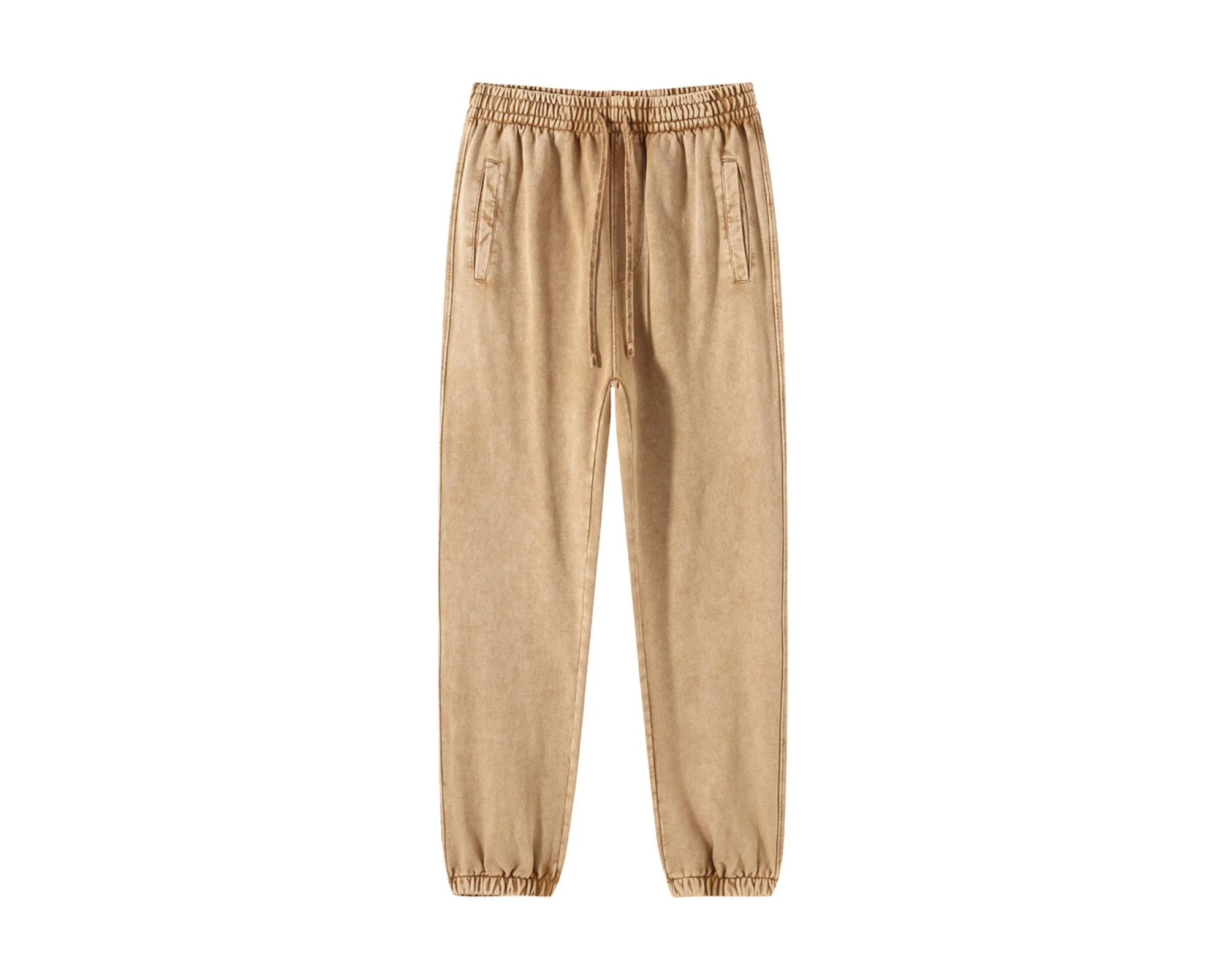 Loose Fit Drawstring Casual Pants