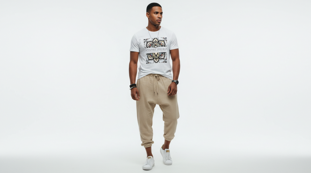 Loose Fit Harem Pants