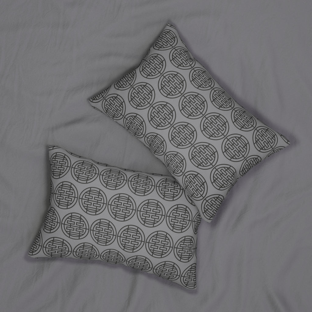 AP Spun Polyester Lumbar Pillow Decor