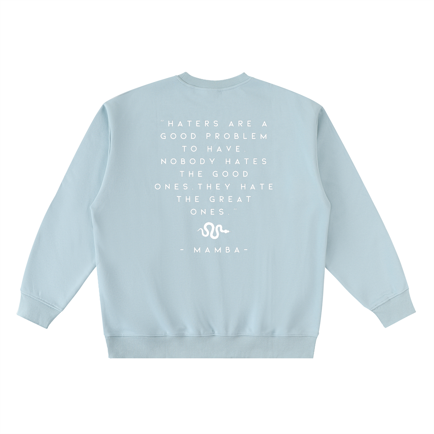 Ambition Oversized Crewneck Taped Sweatshirt 24