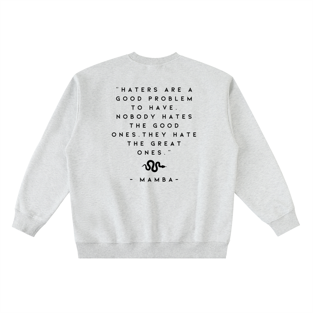 Ambition Oversized Crewneck Taped Sweatshirt 24