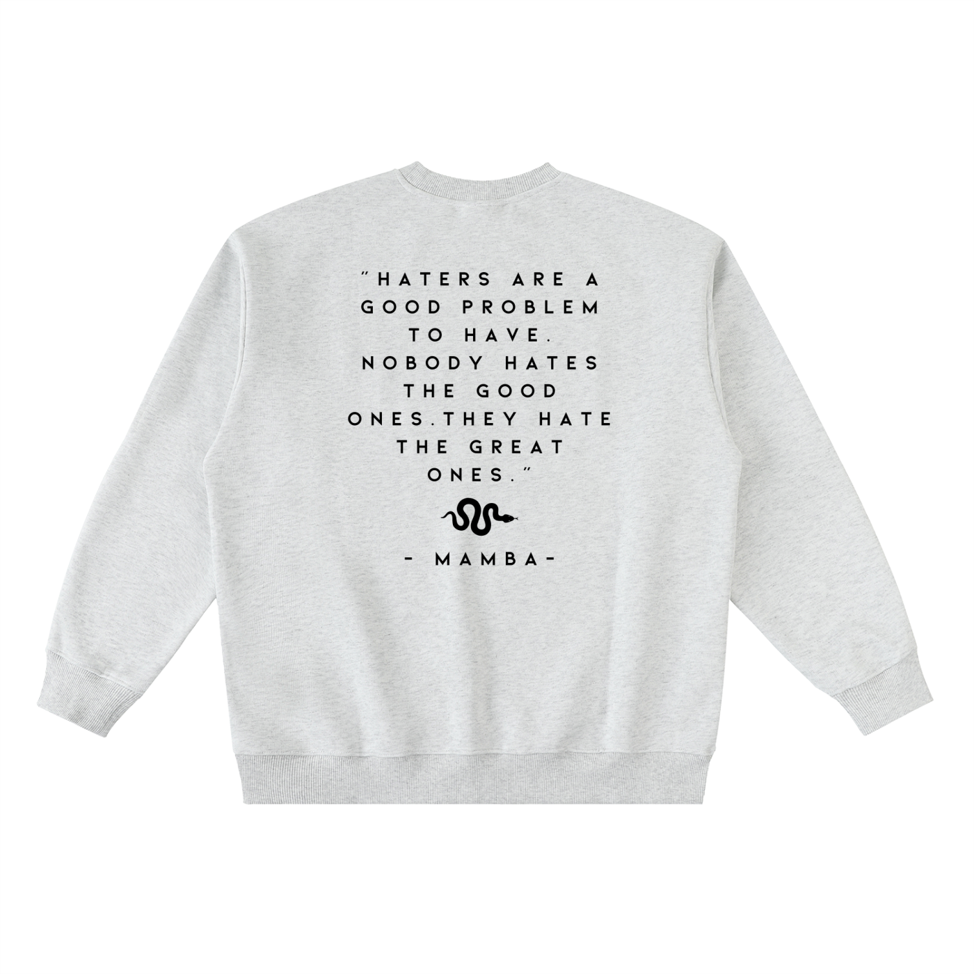 Ambition Oversized Crewneck Taped Sweatshirt 24