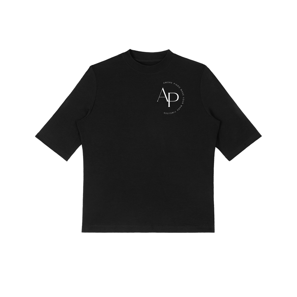 Essential Mock Neck Short Sleeve T-Shirt