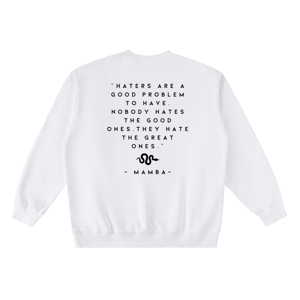 Ambition Oversized Crewneck Taped Sweatshirt 24