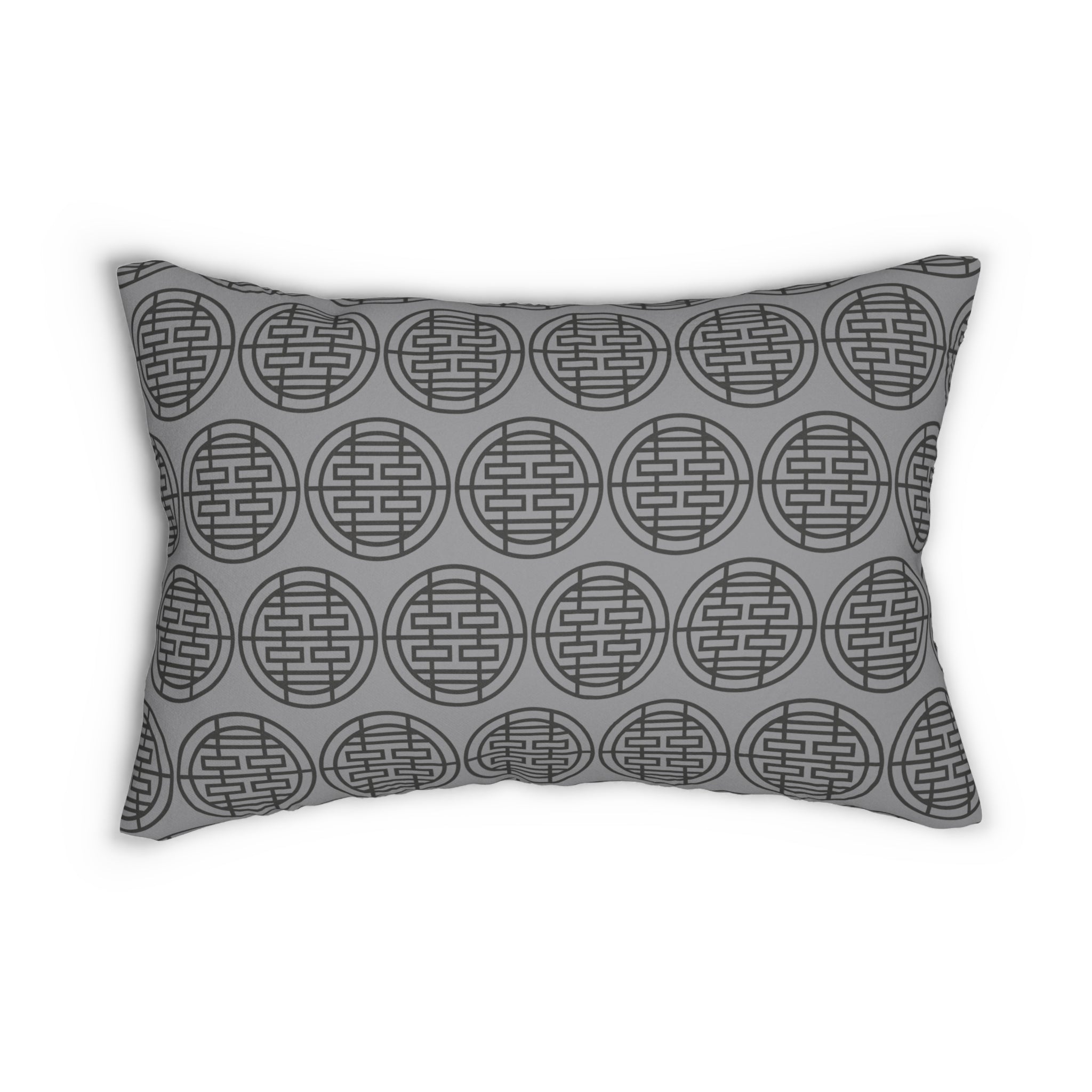 AP Spun Polyester Lumbar Pillow Decor