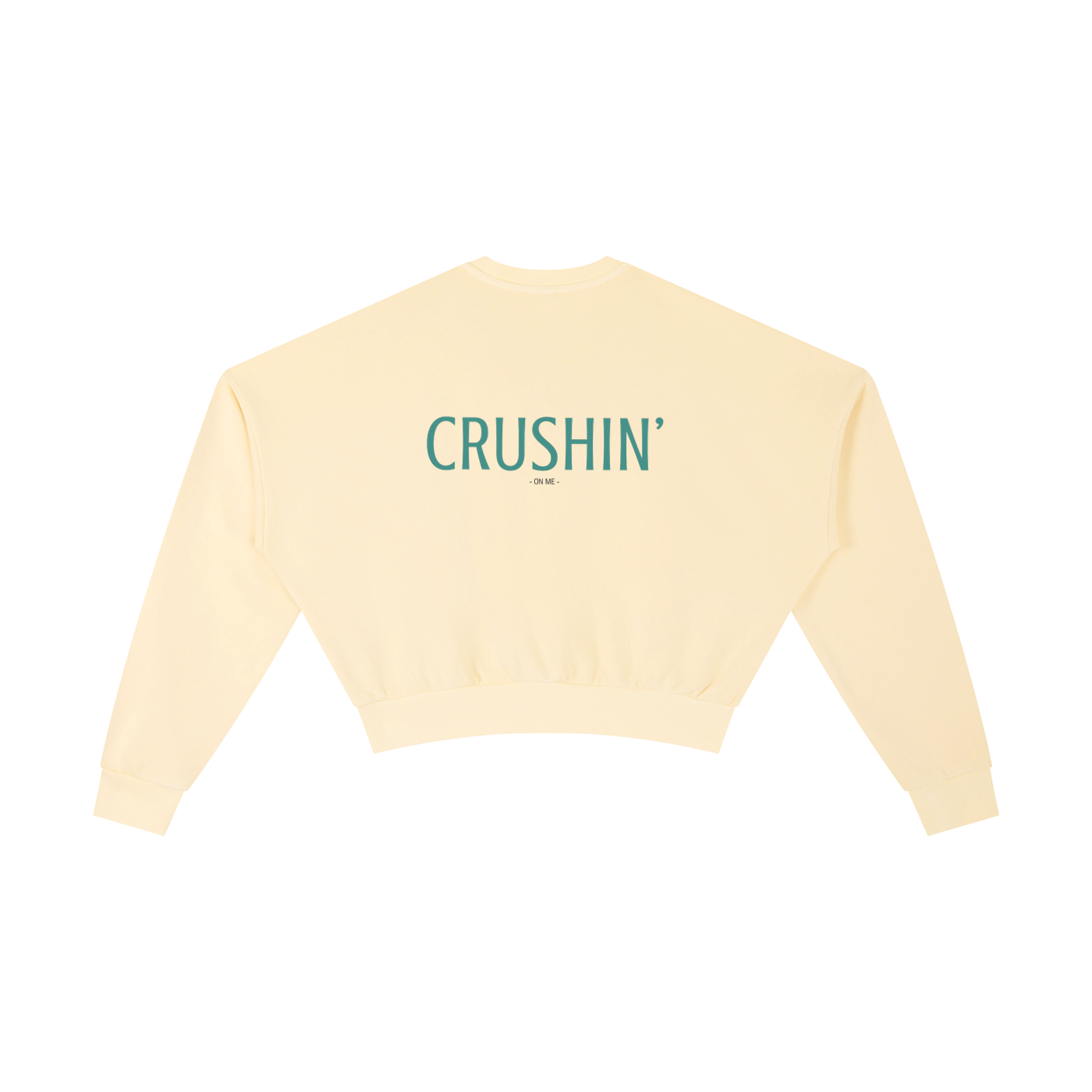 Vintage Washed Cropped Sweatshirt