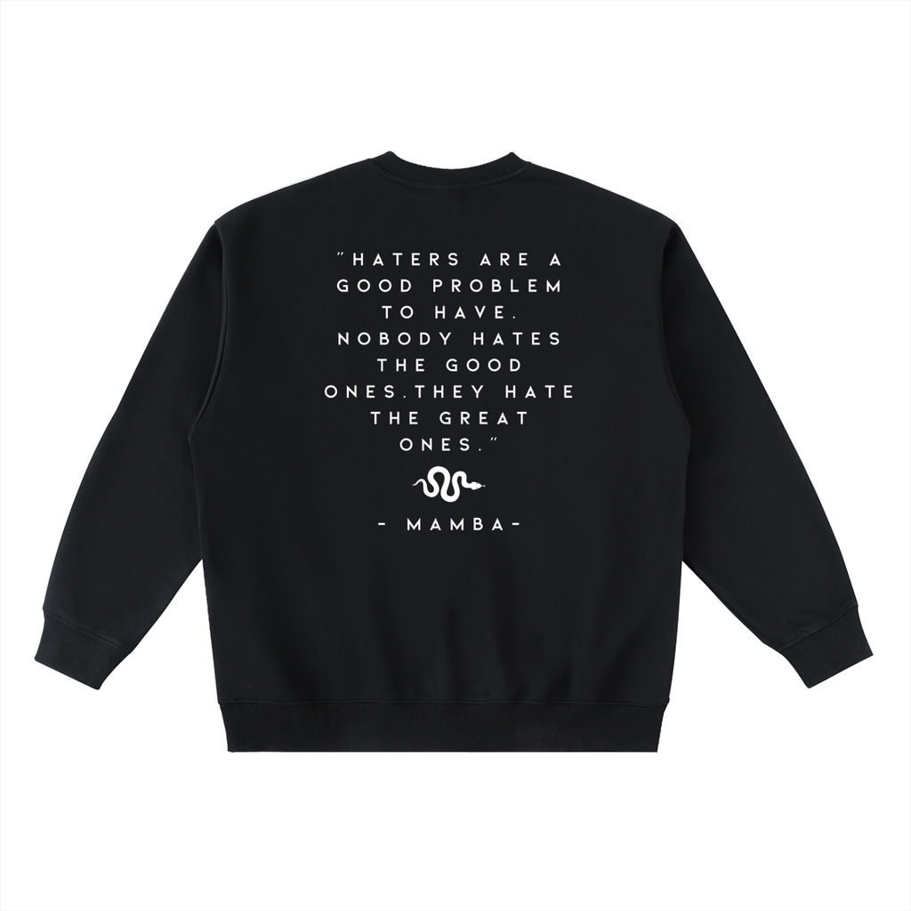 Ambition Oversized Crewneck Taped Sweatshirt 24
