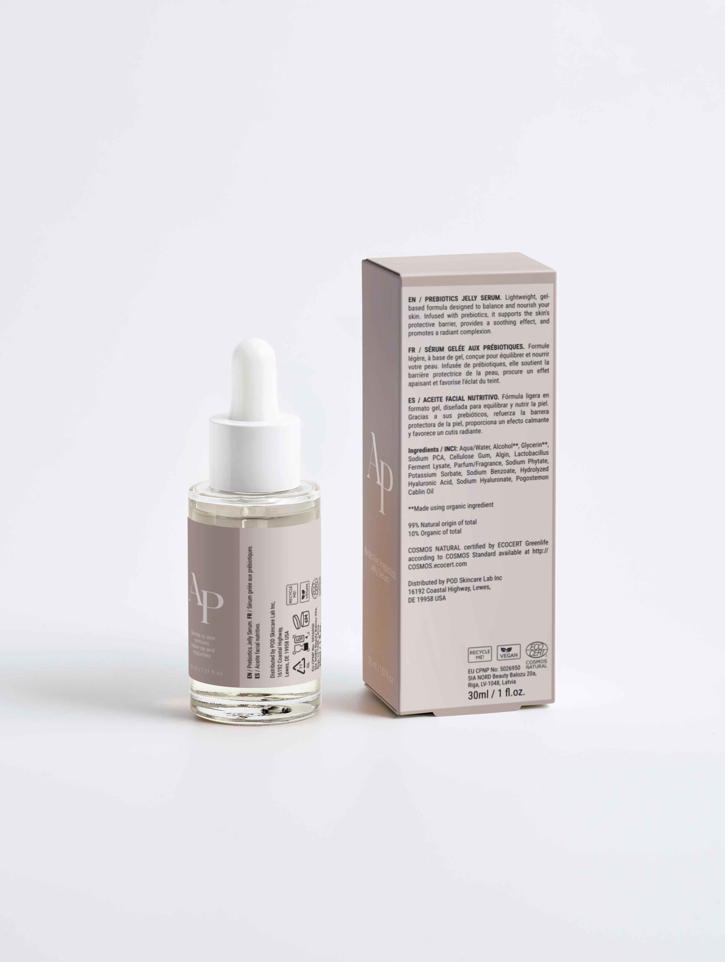 "Golden Balance" – Prebiotic Radiance Serum