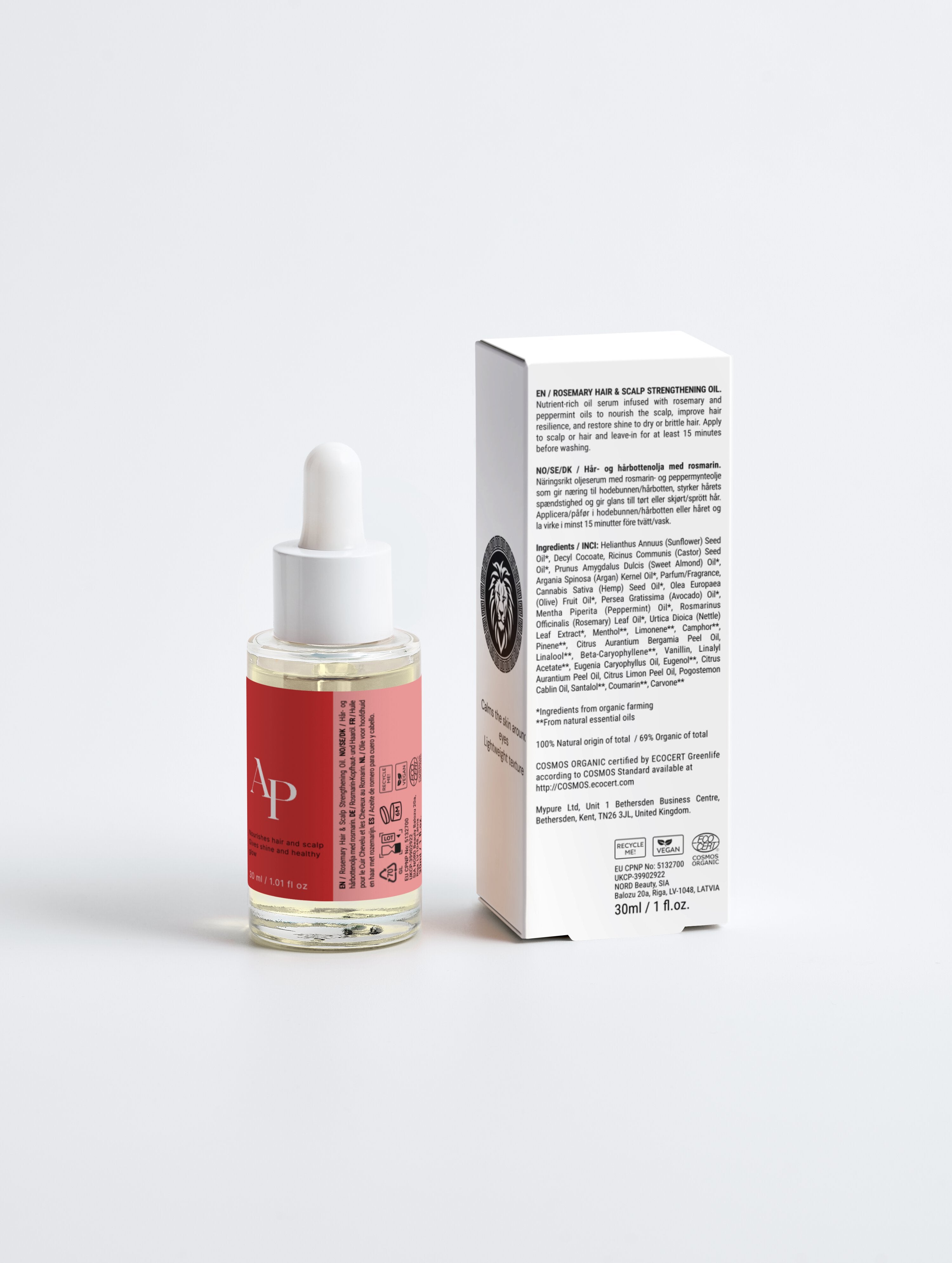 Valor Roots - Rosemary Hair & Scalp Strengthening Oil