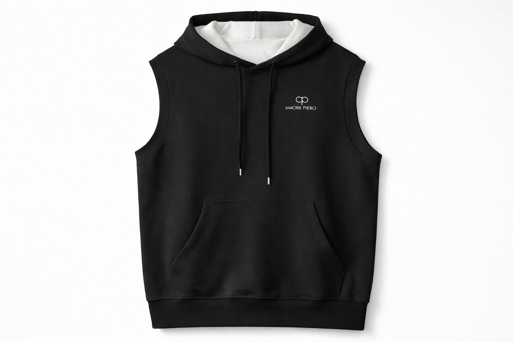 Hooded Vest Cotton