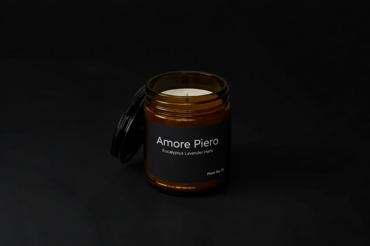 Amore Glow Eucalyptus Lavender Herb Candle
