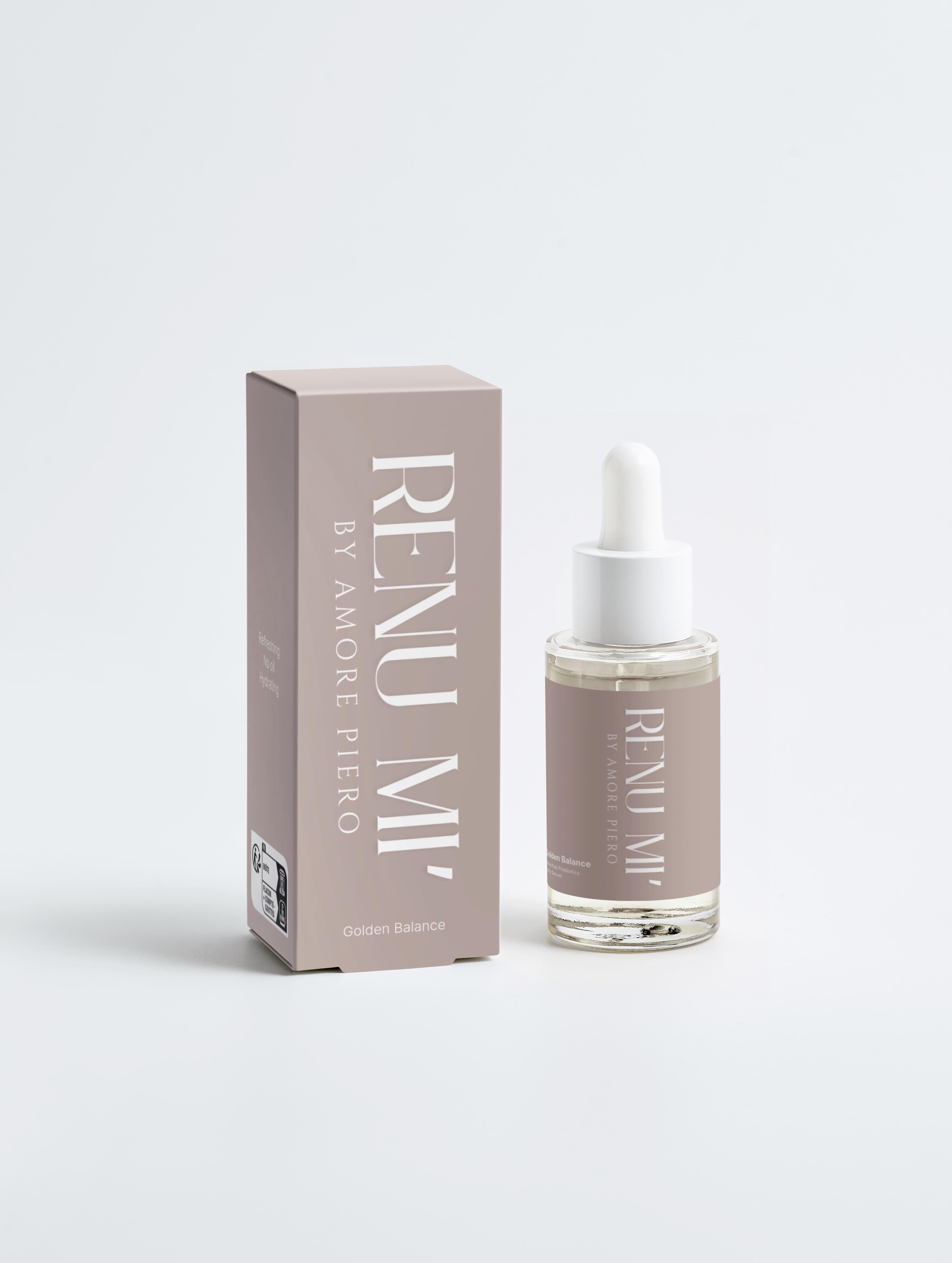 "Golden Balance" – Prebiotic Radiance Serum