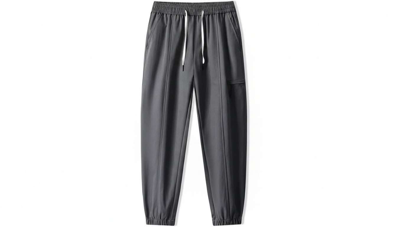 Drawstring Wide Leg Joggers