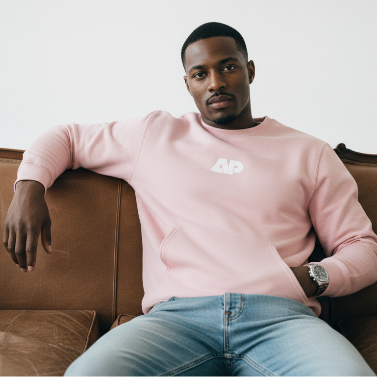 Crewneck Pocket Sweatshirt