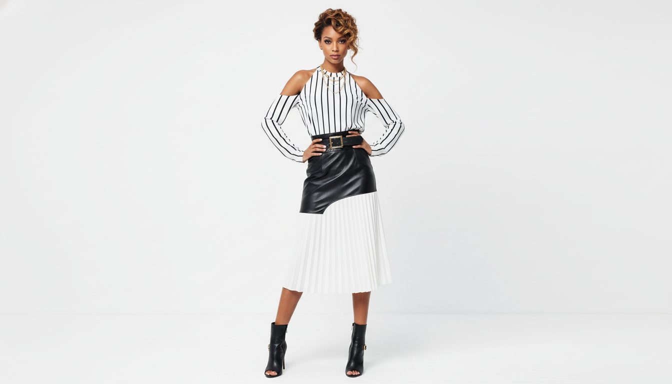 All-Over Print Women's Cold Shoulder Sweatirt