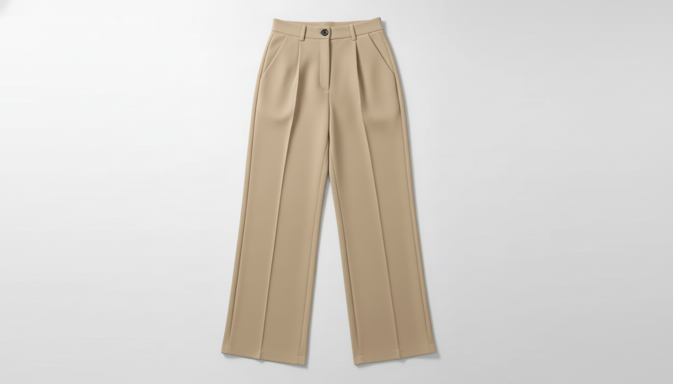 High-Waisted Wide Leg Pants