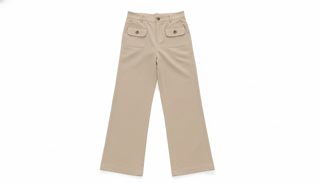 High Waist Wide Leg Pants