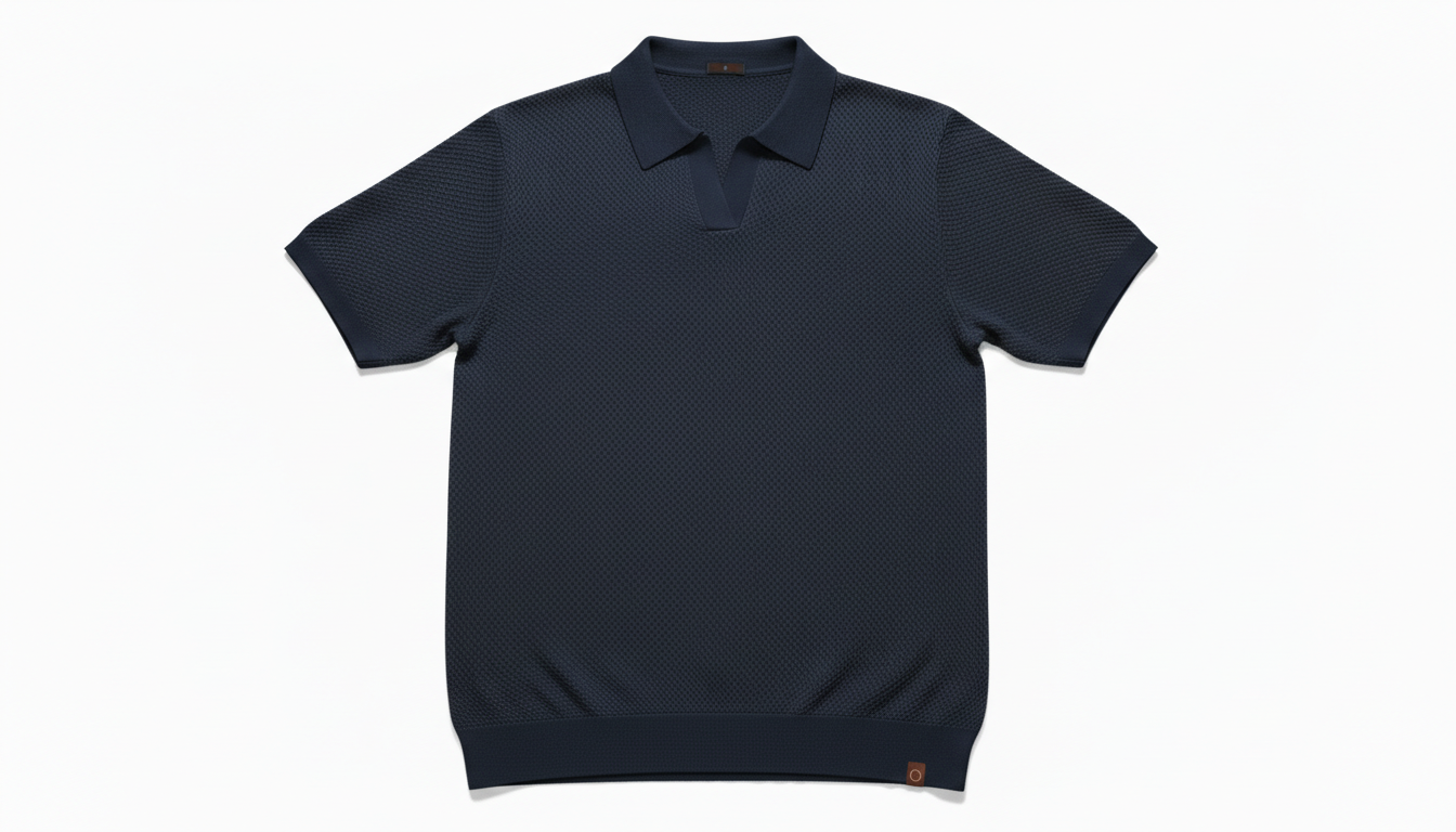Textured Polo Shirt