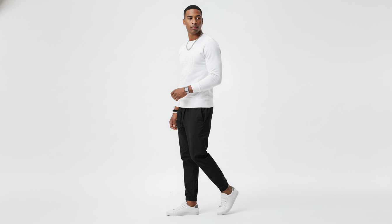 Casual Drawstring Loose Fit Joggers