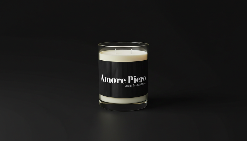 Amore Glow Ocean Mist & Moss Candle