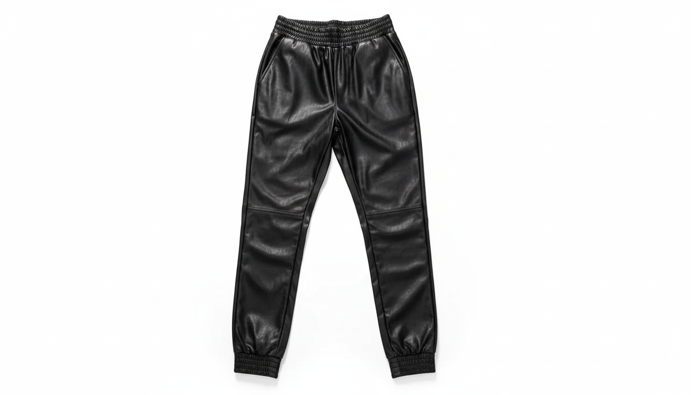Smocked High Waist Pants with Pockets