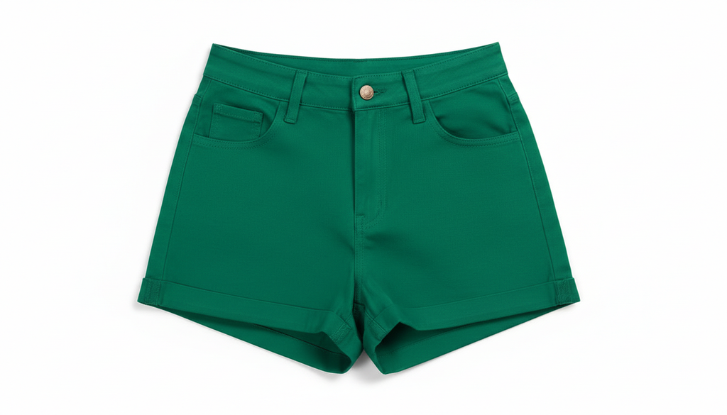 High Waist Denim Shorts