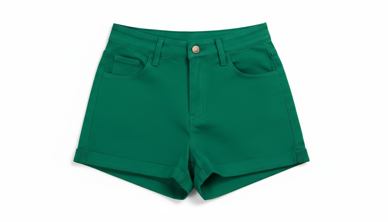 High Waist Denim Shorts