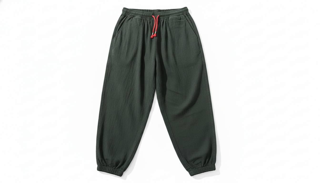 Casual Loose Fit Drawstring Joggers