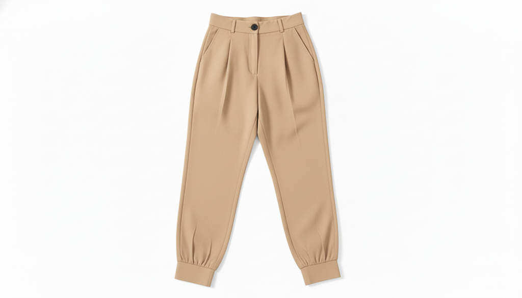 High Waist Cropped Pants