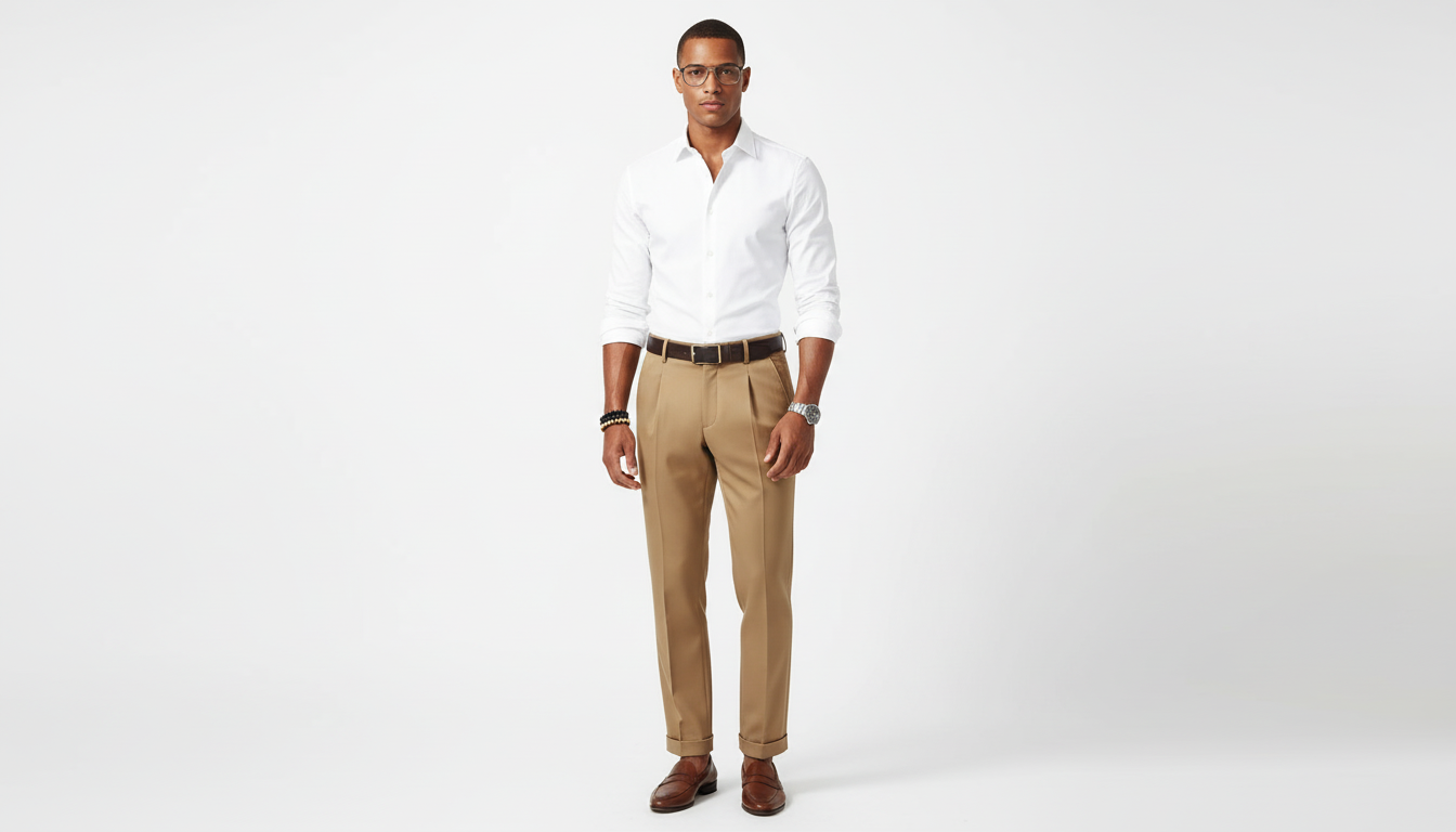 Slim Fit Ankle-Length Pants