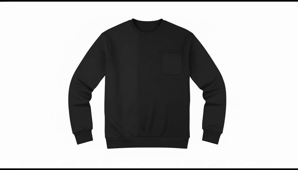Men's Full Size Round Neck Long Sleeve Sweatshirt Plus Size