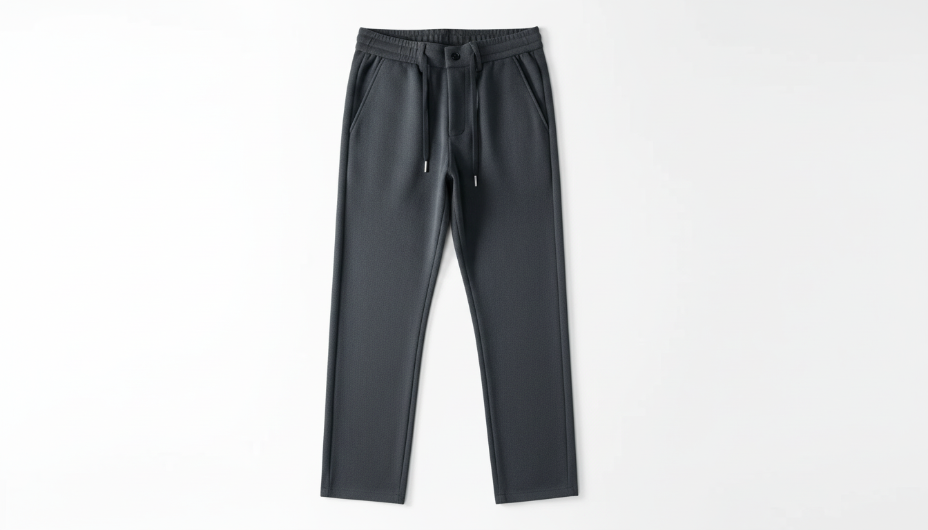 Drawstring Pocketed Casual Pants