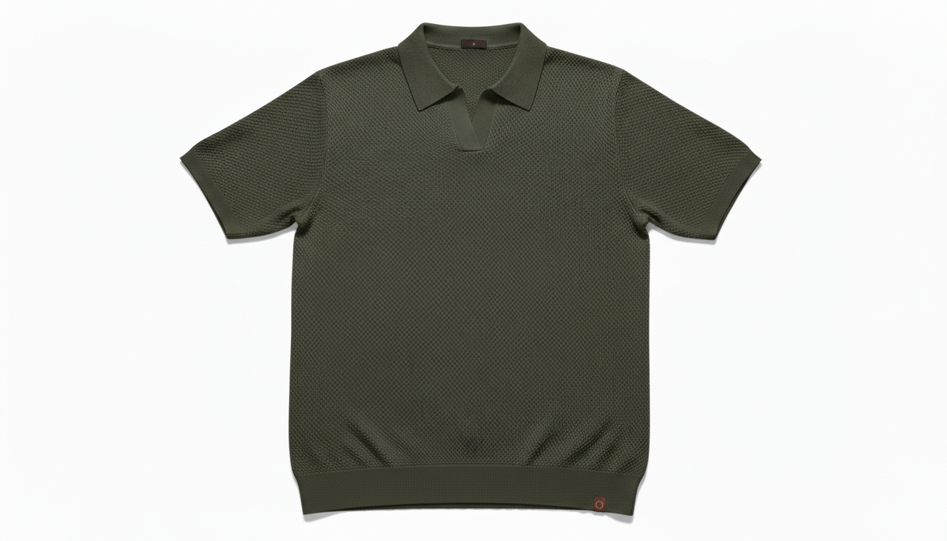 Textured Polo Shirt