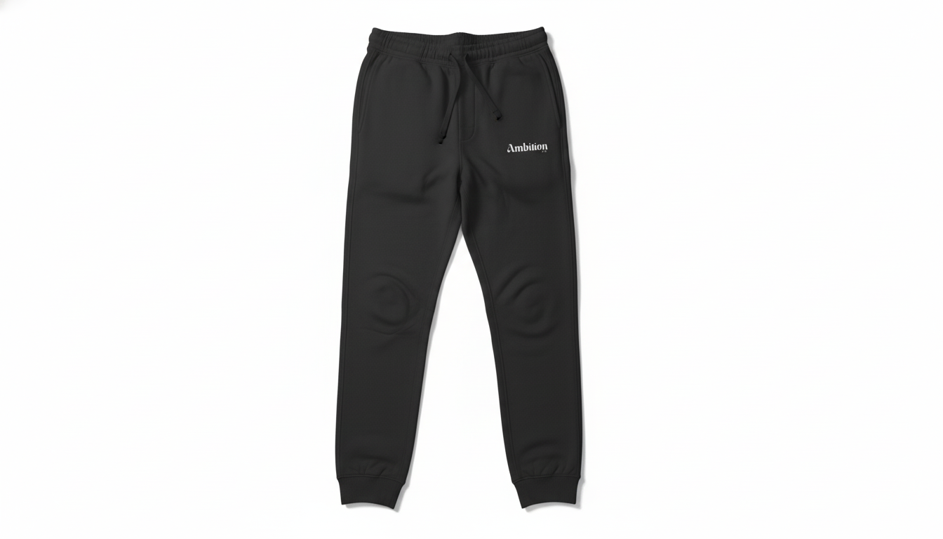 Ambition Midweight Fleece Joggers Light Logo