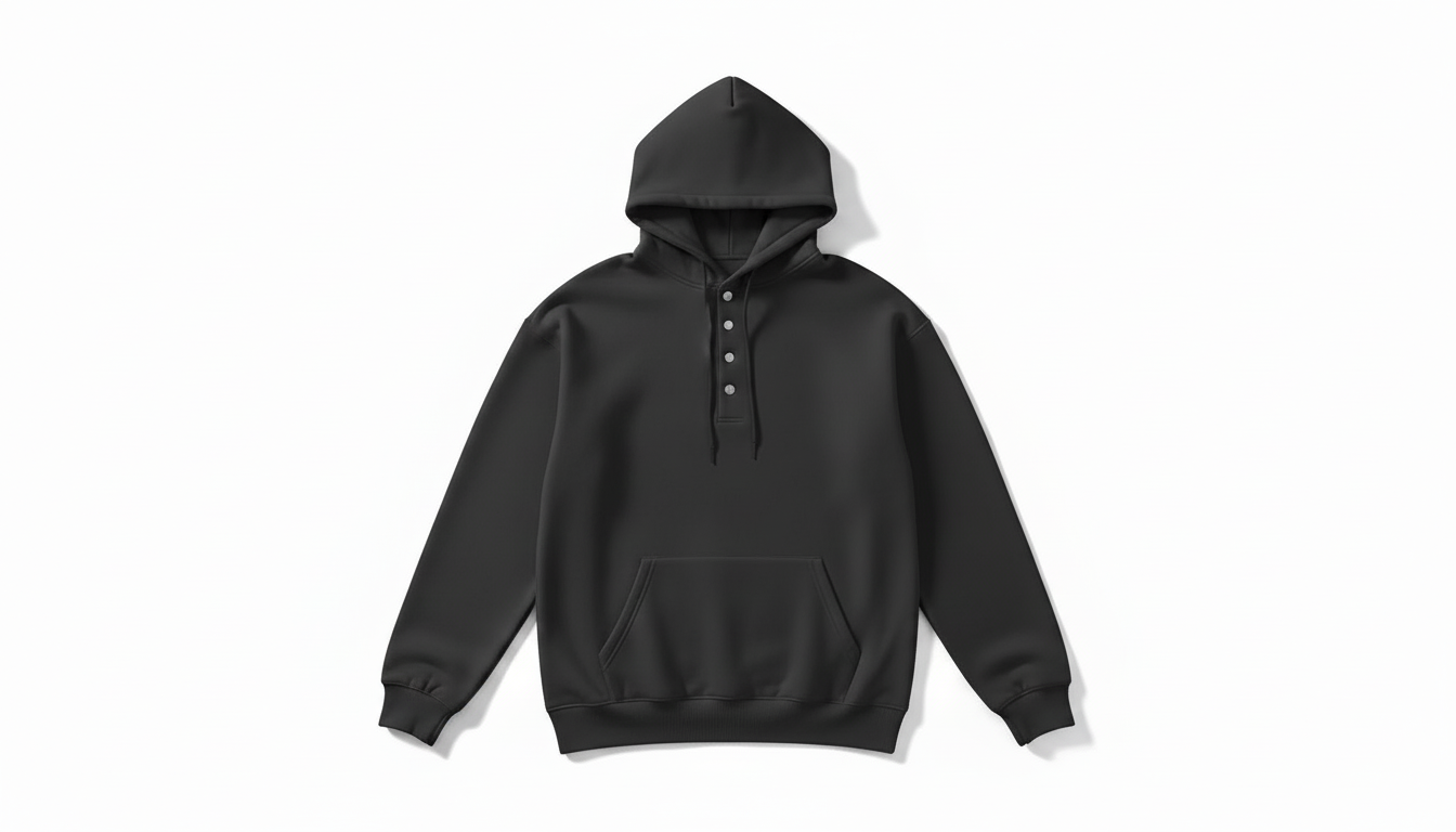 Men's Full Size Drawstring Kangaroo Pocket Hoodie Plus Size
