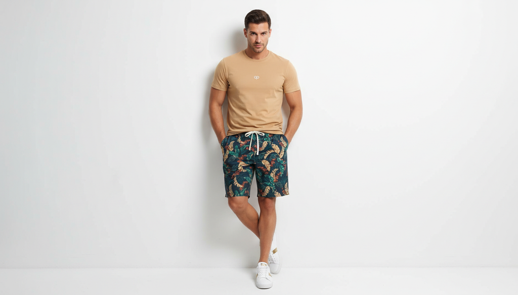 Drawstring Loose Fit Shorts