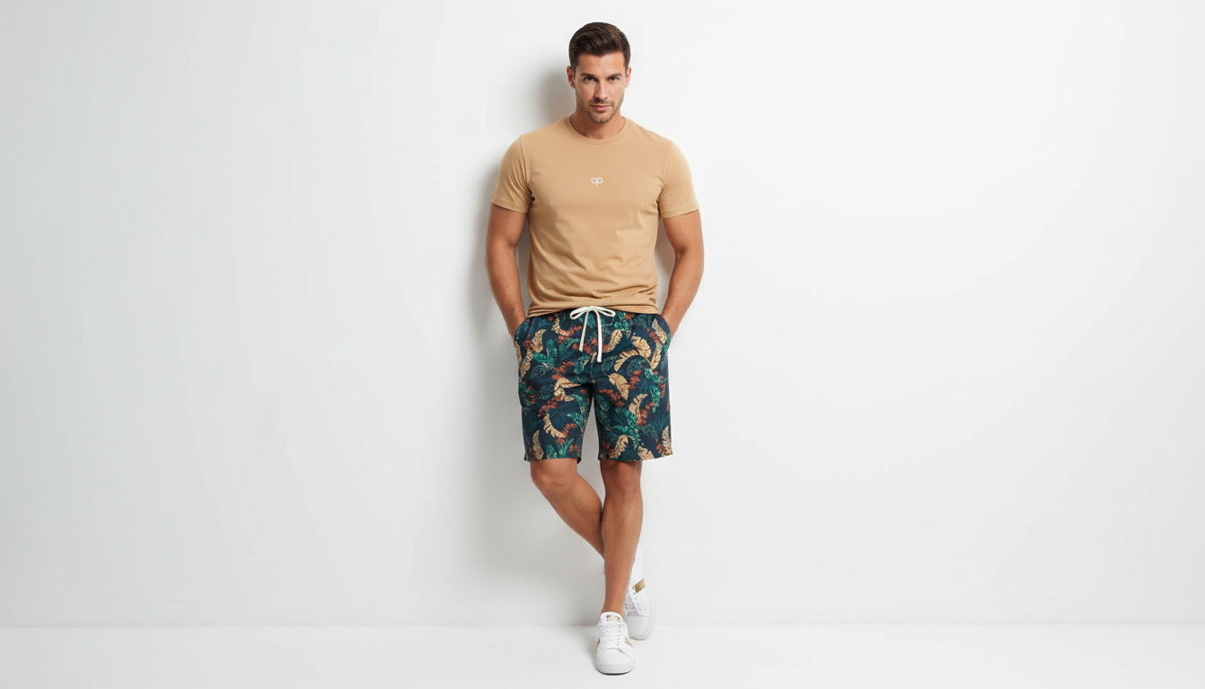 Drawstring Loose Fit Shorts