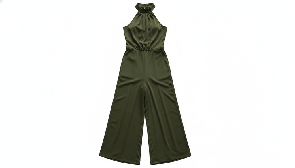Tied  Wide Leg Jumpsuit