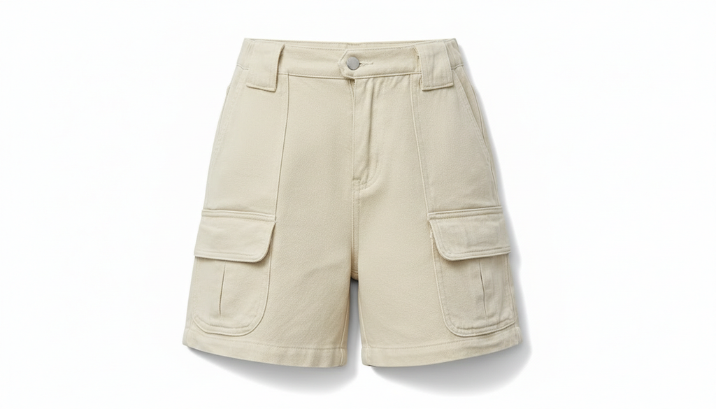 High Waist Pocketed Shorts