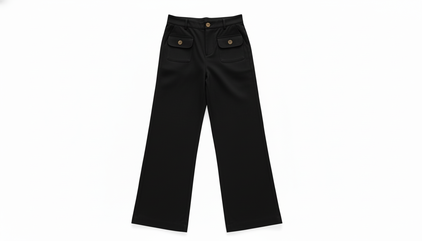 High Waist Wide Leg Pants