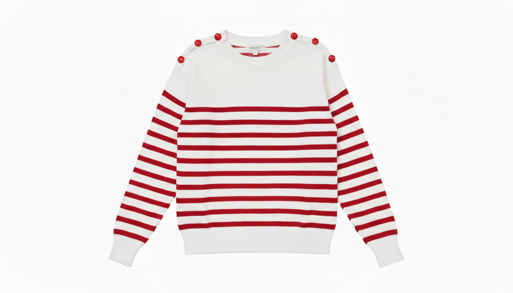 Nautical Striped Knit Top