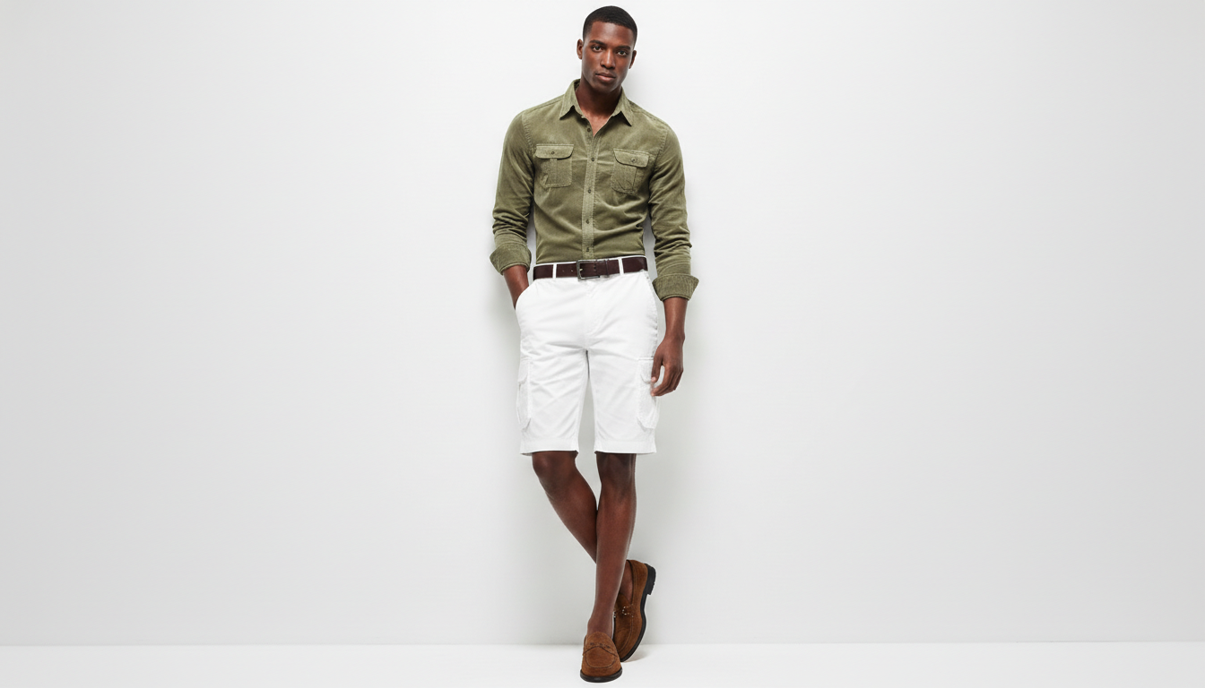 Collared Neck Button Down