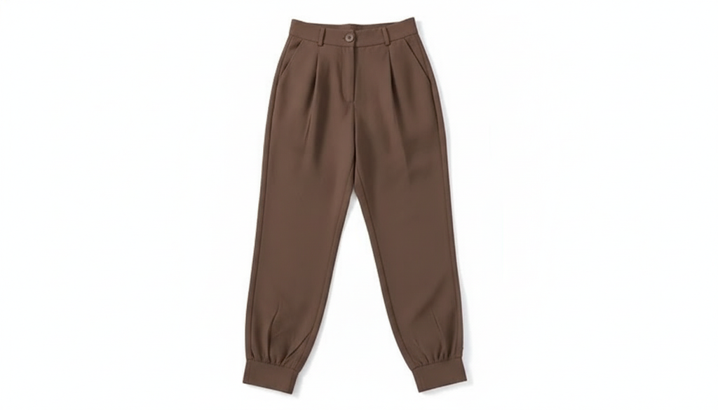 High Waist Cropped Pants