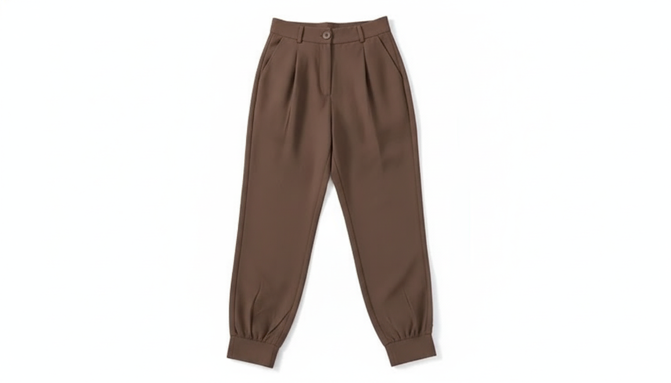 High Waist Cropped Pants