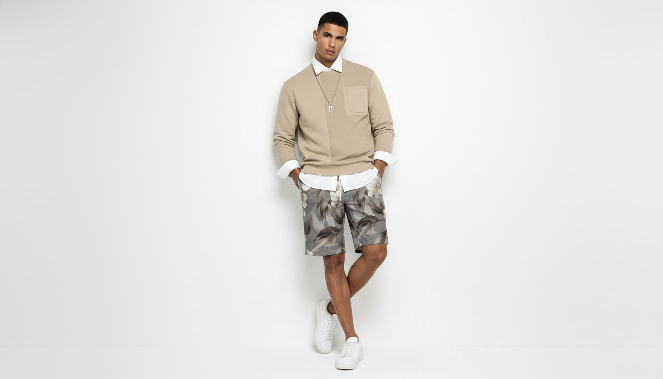 Drawstring Shorts With pocket