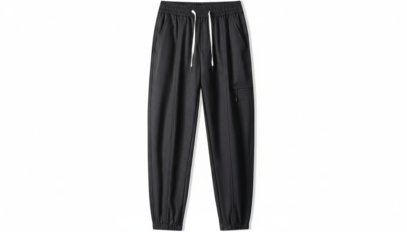 Drawstring Wide Leg Joggers
