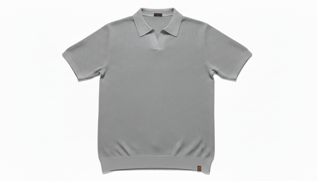 Textured Polo Shirt
