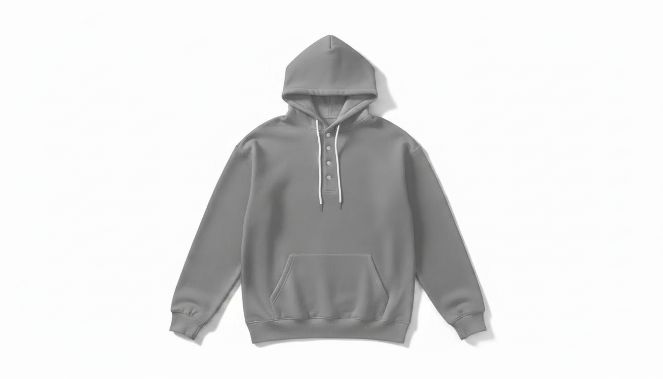 Men's Full Size Drawstring Kangaroo Pocket Hoodie Plus Size